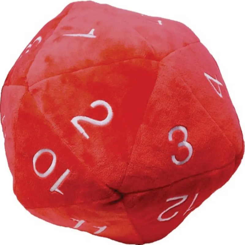 Jumbo D20 Novelty Dice Plush