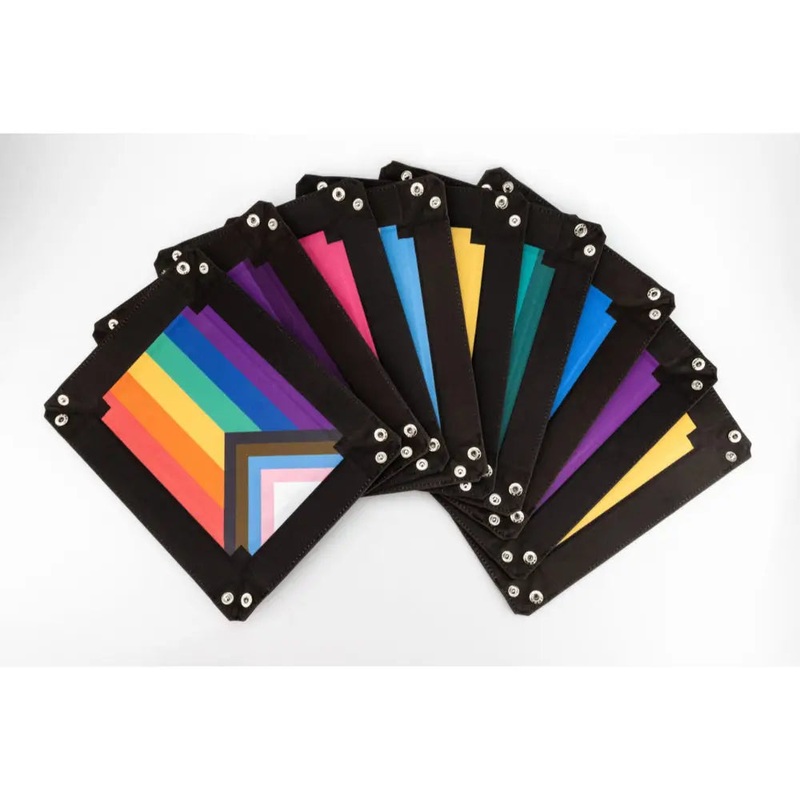 Pride Flag Dice Tray