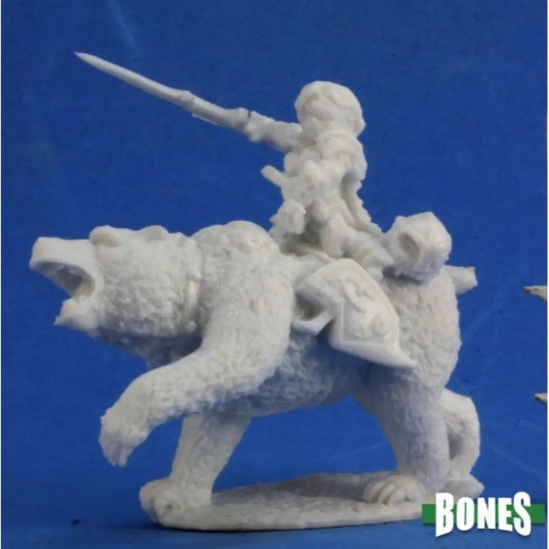 Reaper Dark Heaven: Bones Ursula, Dwarven Bear Rider