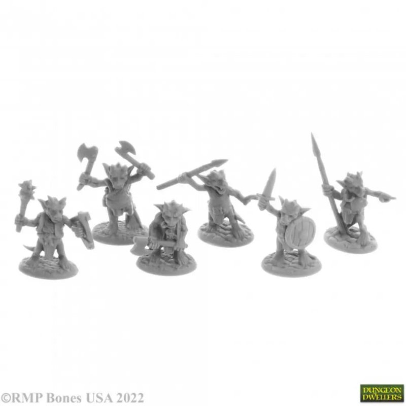 Reaper Dungeon Dwellers: Bones USA Ratpelt Kobolds (6)