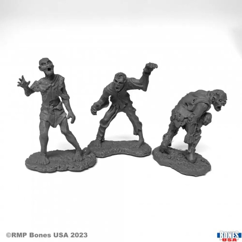 Reaper Legends: Bones USA Zombies Pack 2 (3)