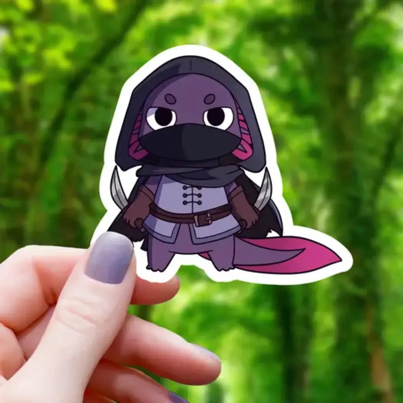 Rogue Axolotl Sticker