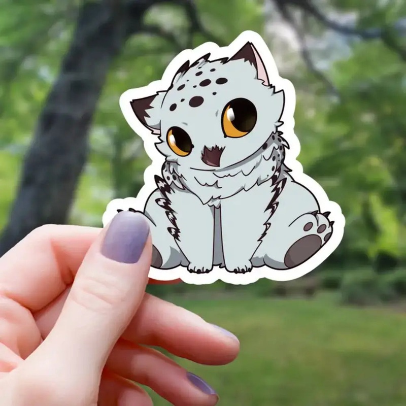 Baby Polar Owlbear Sticker