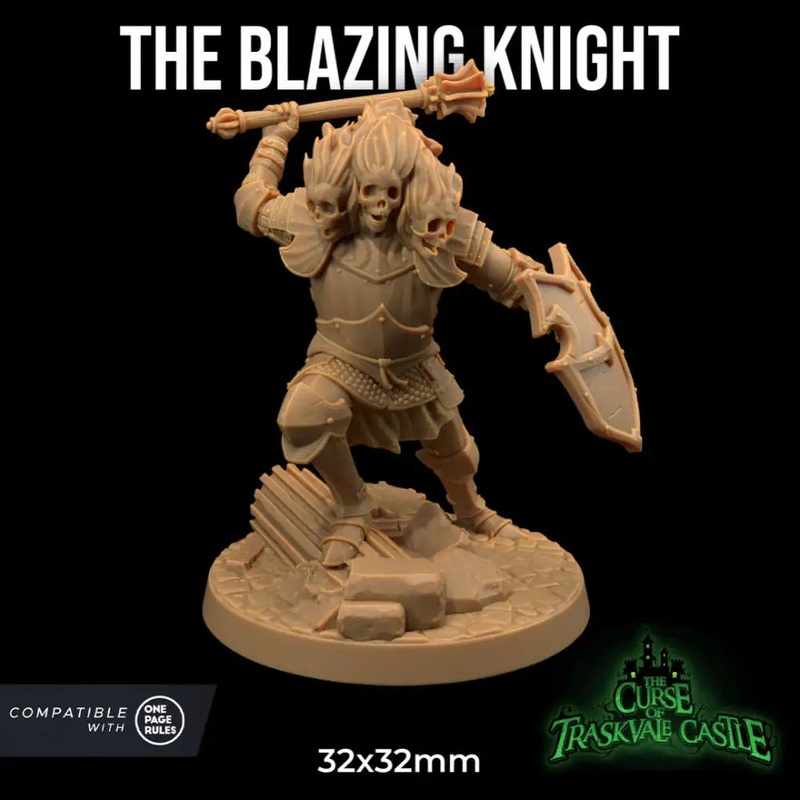 Dapper Fox Minis: Blazing Knight