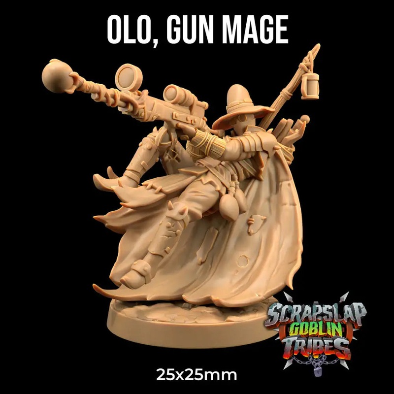 Dapper Fox Minis: Olo, Gun Mage