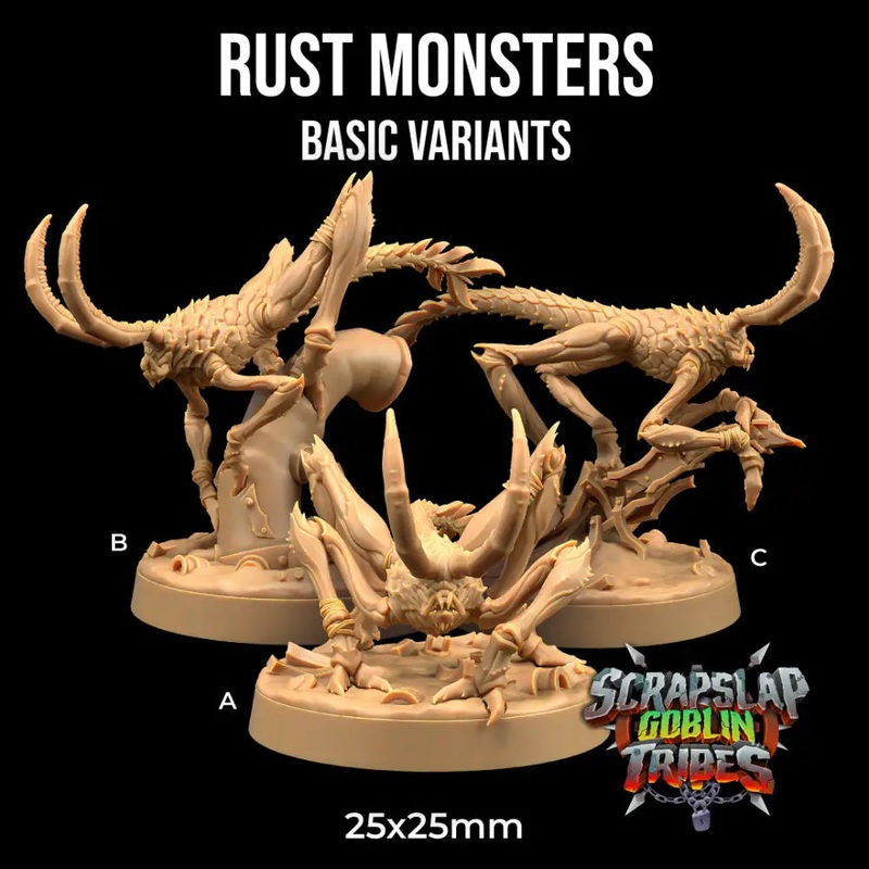 Dapper Fox Minis: Rust Monsters