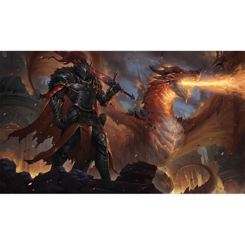 Dragon Knight Lance Vaal Playmat