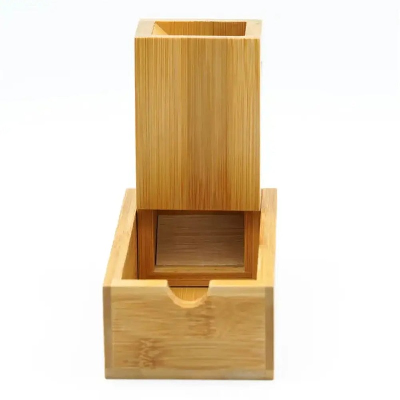 Folding Bamboo Dice Tower