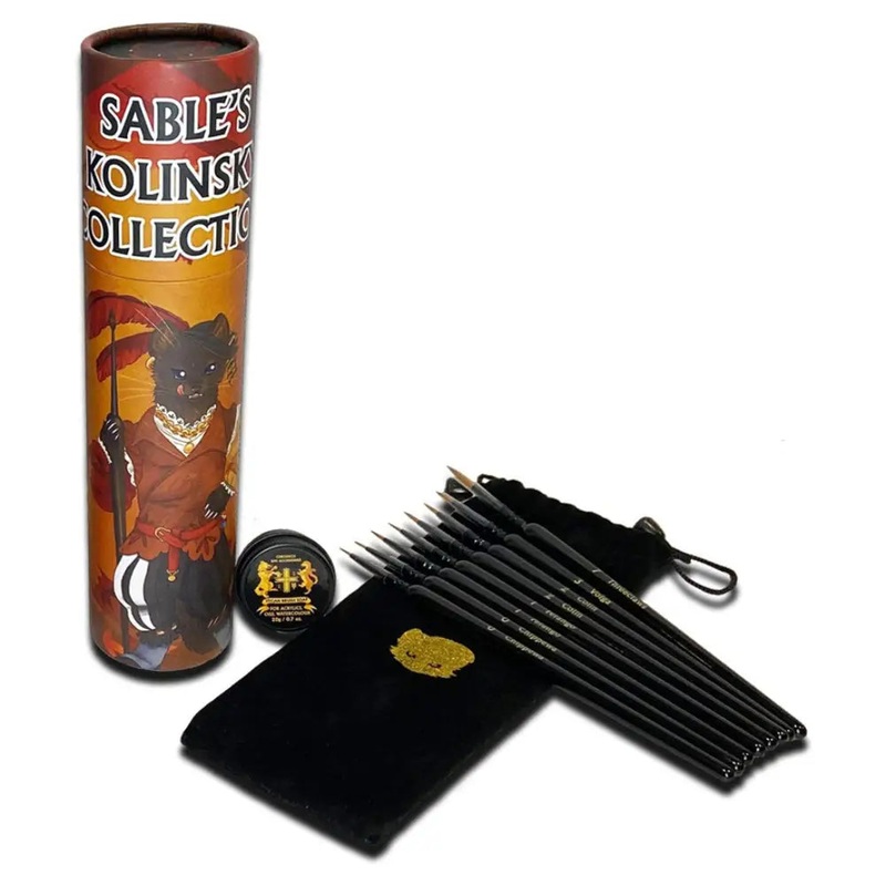 Kolinsky Sable Brush Collection