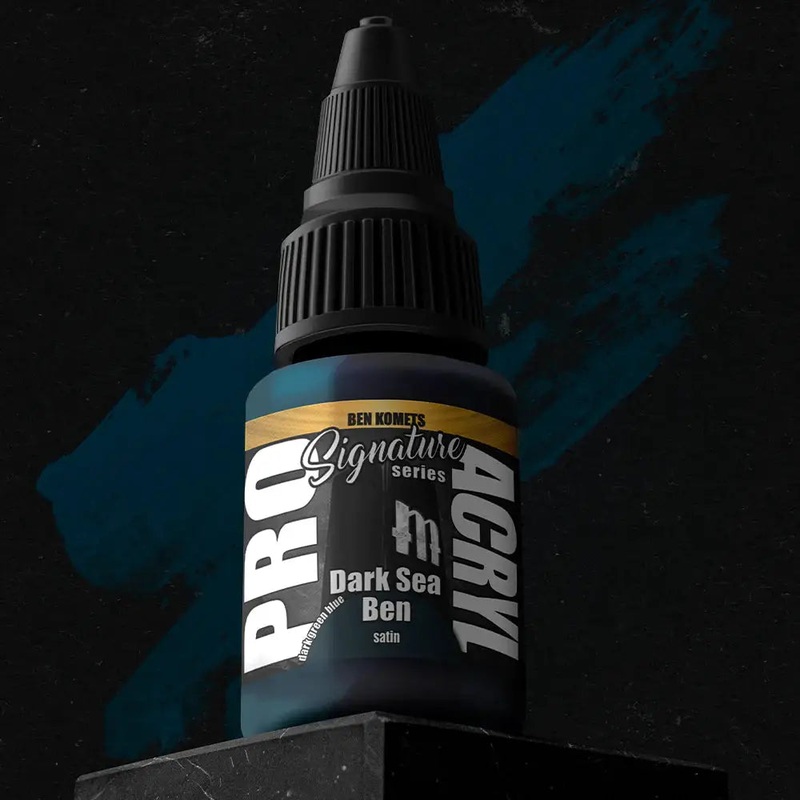 Monument Ben Komets Dark Sea Ben Acrylic Paint 22ml Bottle