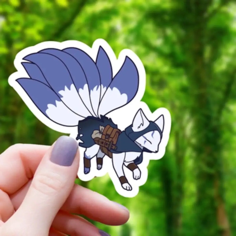 Rogue Kitsune Sticker