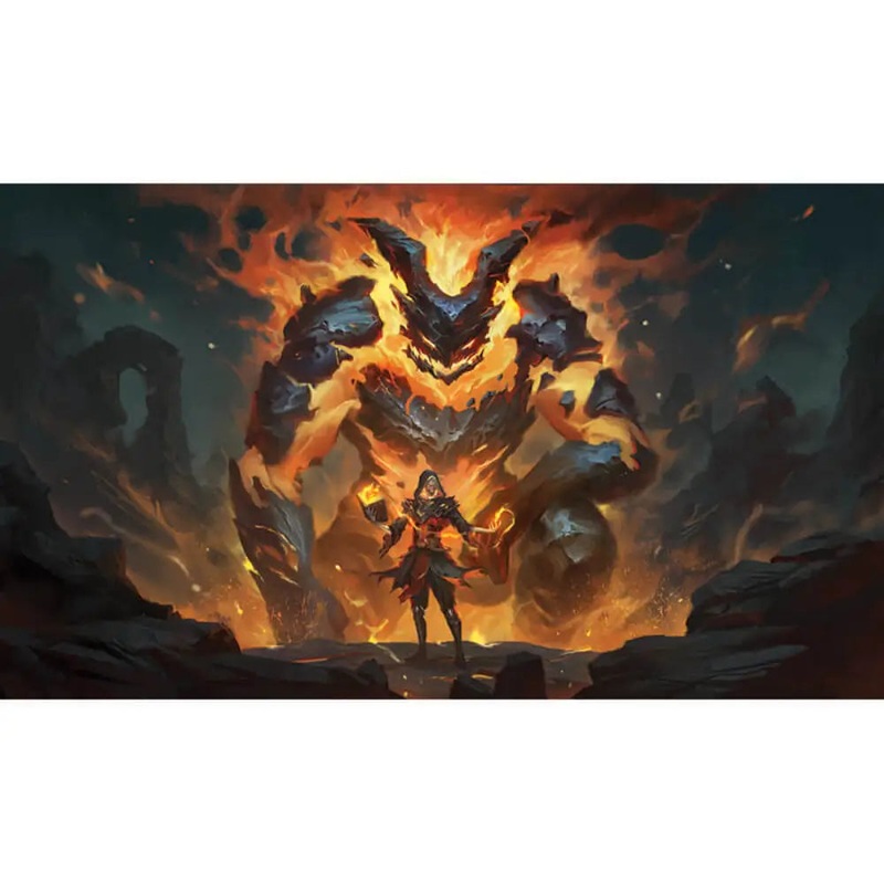 Summon Armored Fire Giant Playmat
