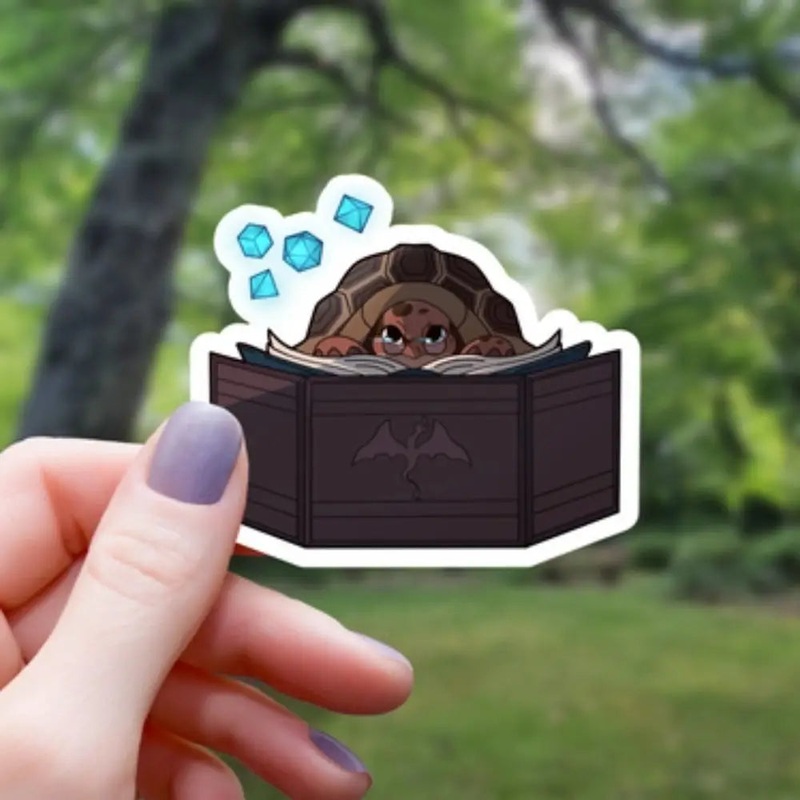 Turtle Game Master Sticker
