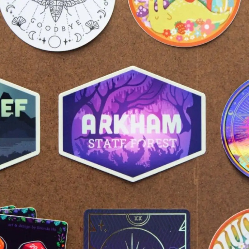 Arkham State Forest Sticker