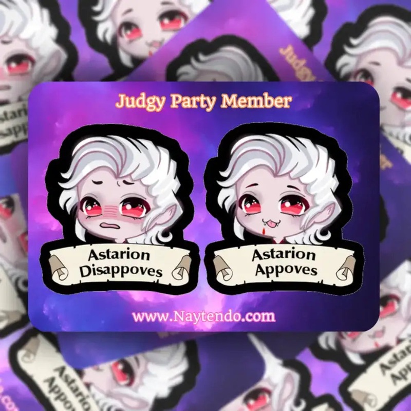 Baldur's Gate 3 Astarion Stickers