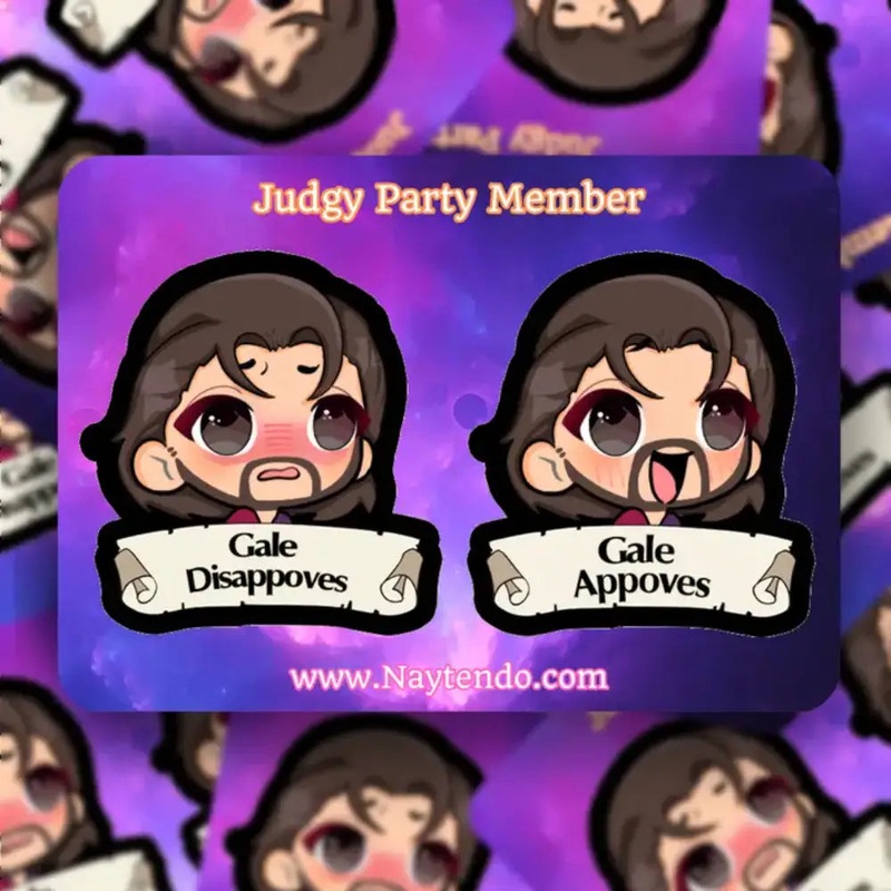 Baldur's Gate 3 Gale Stickers