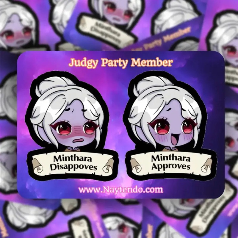 Baldur's Gate 3 Minthara Stickers