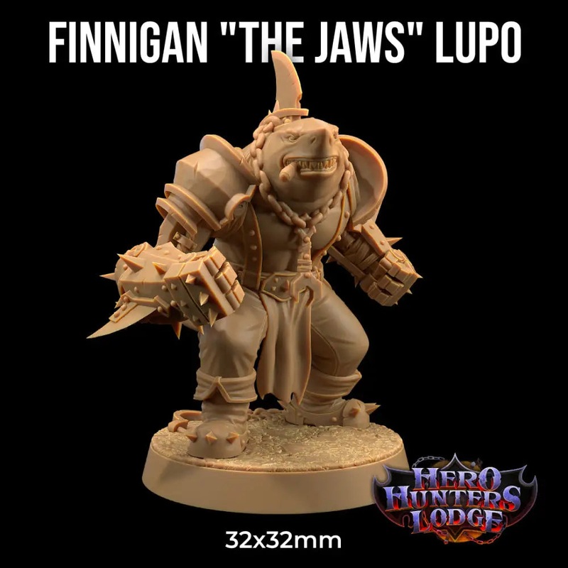 Dapper Fox Minis: Finnigan "The Jaws" Lupo