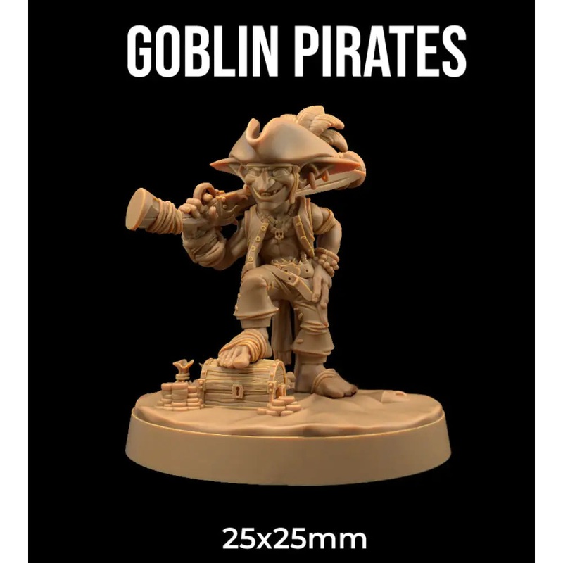 Dapper Fox Minis: Goblin Pirate