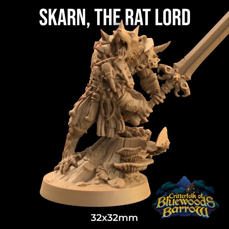 Dapper Fox Minis: Skarn, The Rat Lord