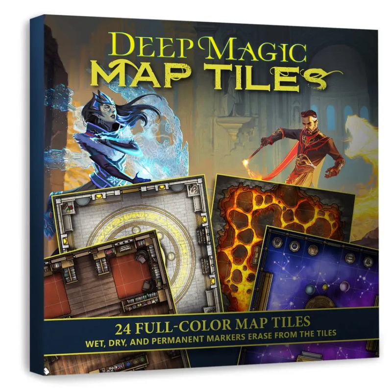Deep Magic: Arcane Map Tiles