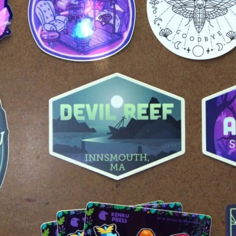 Devil Reef Sticker