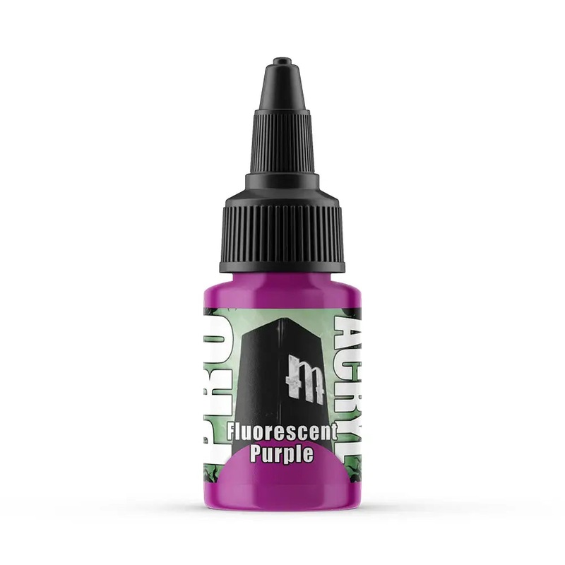 Monument Fluorescent Purple Acrylic Paint 22ml Bottle