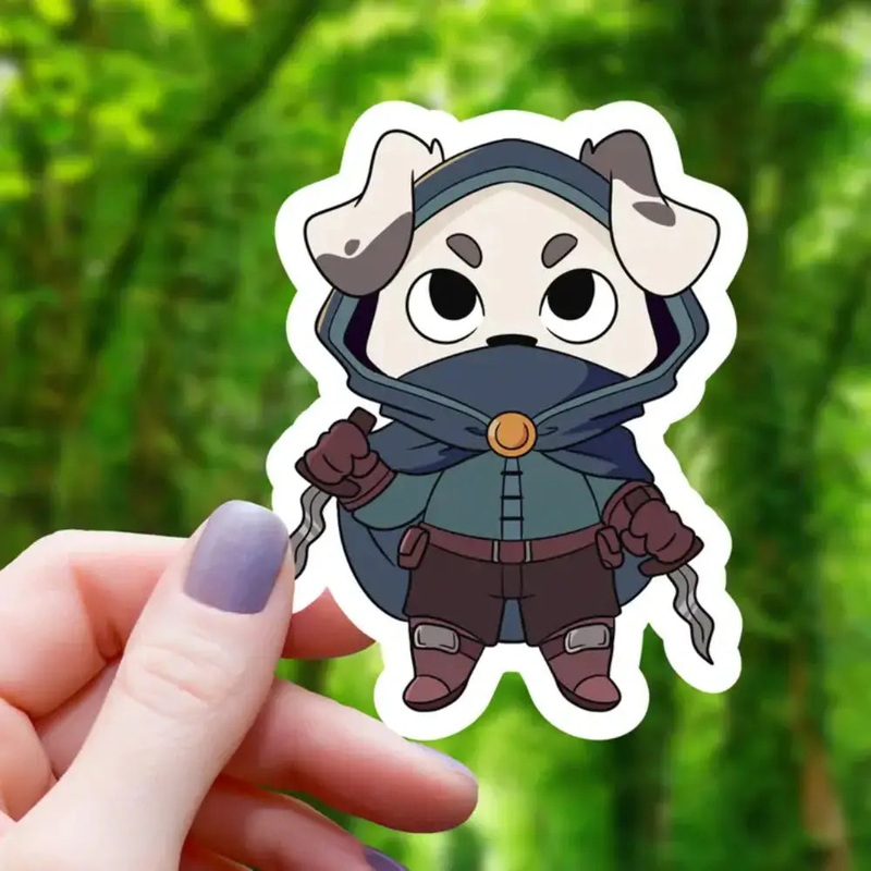 Rogue Dog Spots Sticker