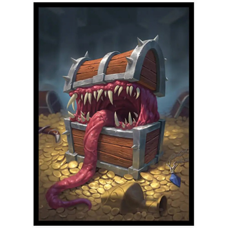 Treasure Chest Mimic Matte Sleeves (100)