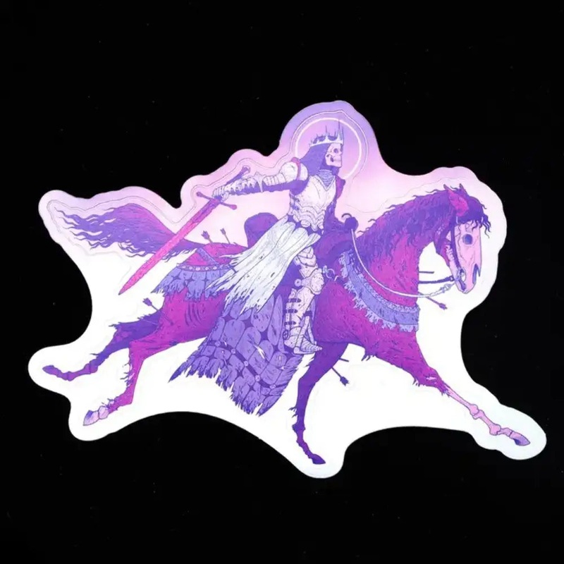 Wraith Rider Large Sticker