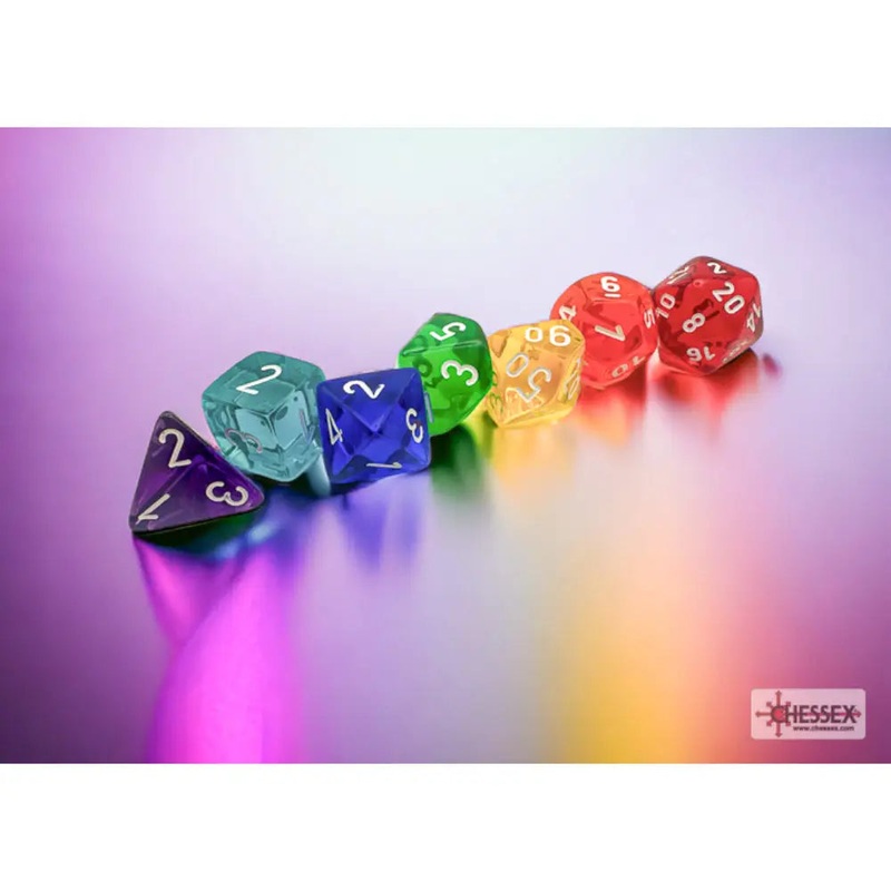 Chessex Translucent Prism GM and Beginner Player