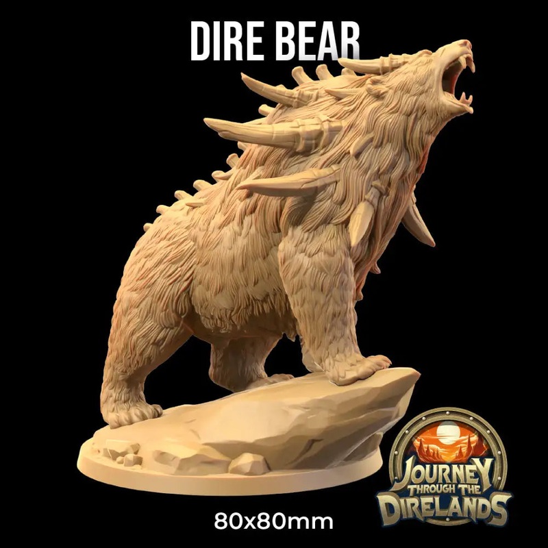 Dapper Fox Minis: Dire Bear