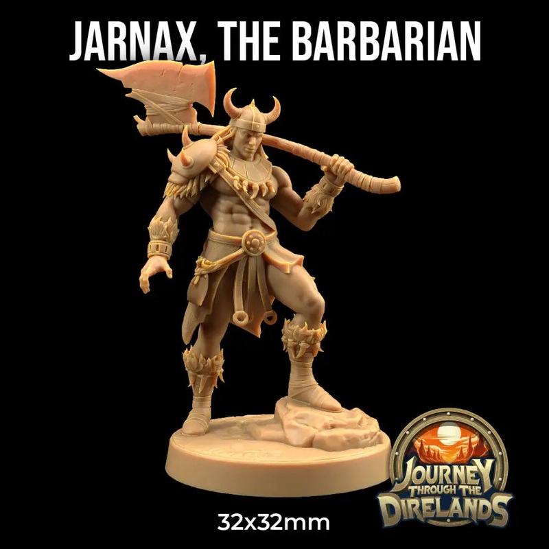 Dapper Fox Minis: Jarnax, the Barbarian