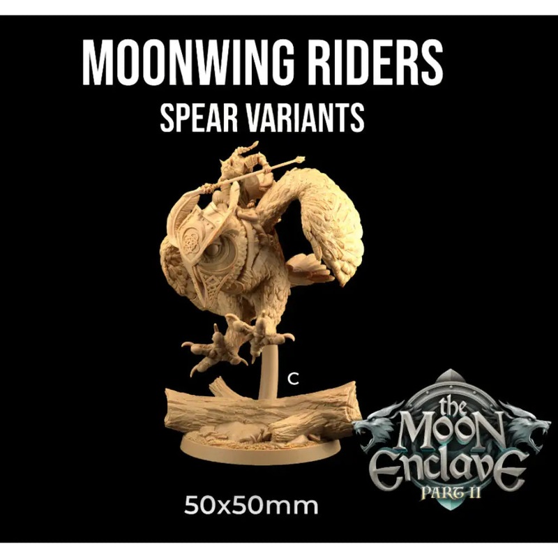 Dapper Fox Minis: Moonwing Rider