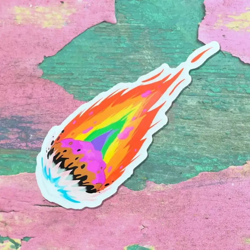 Pride Cosmos Stickers