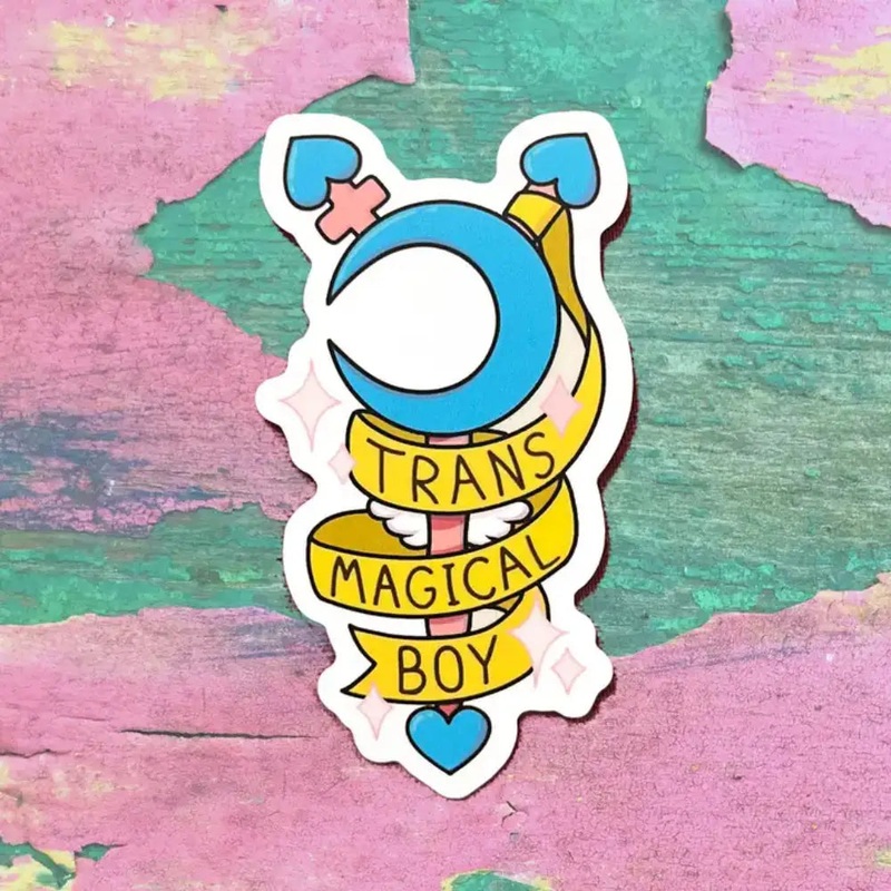 Trans Magical Sticker