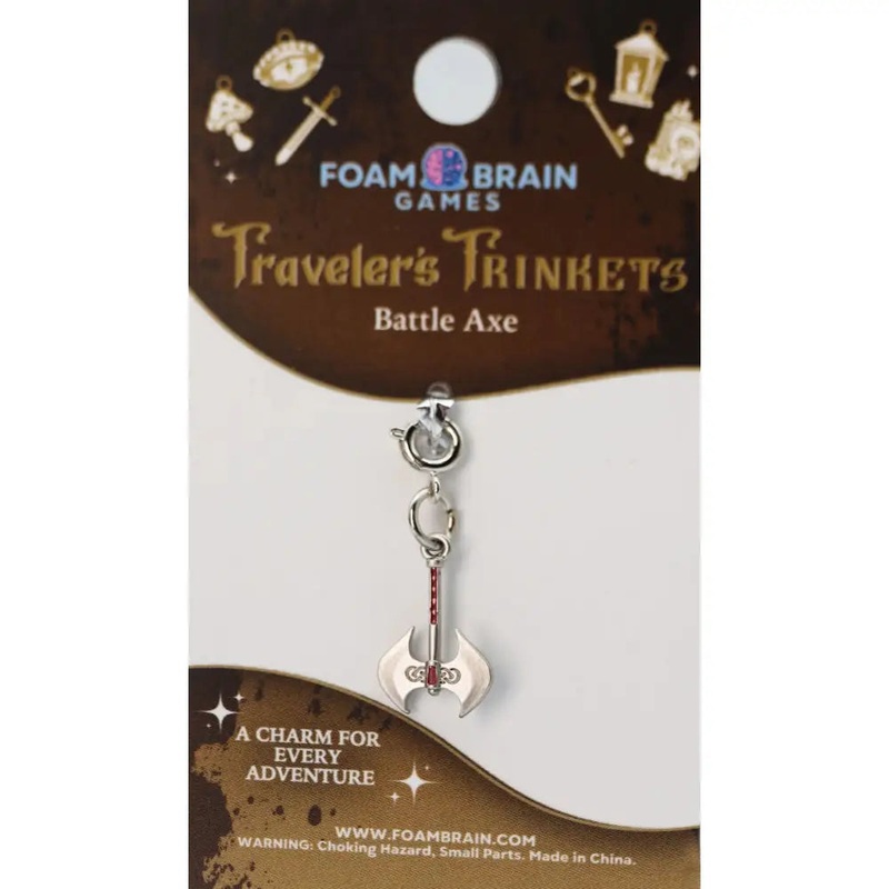 Traveler's Trinkets: Battle Axe Charm