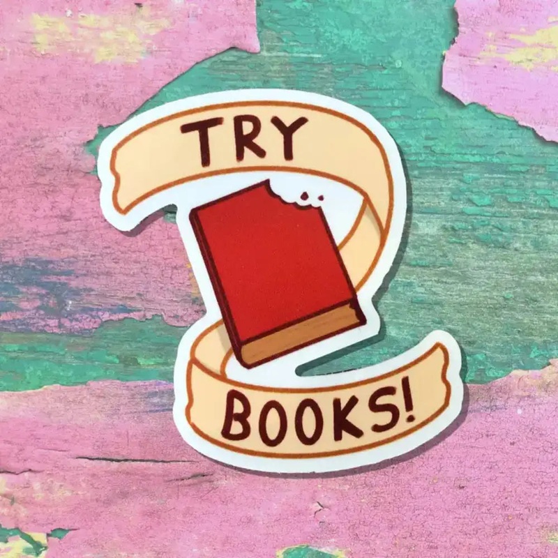 Try Books Sticker
