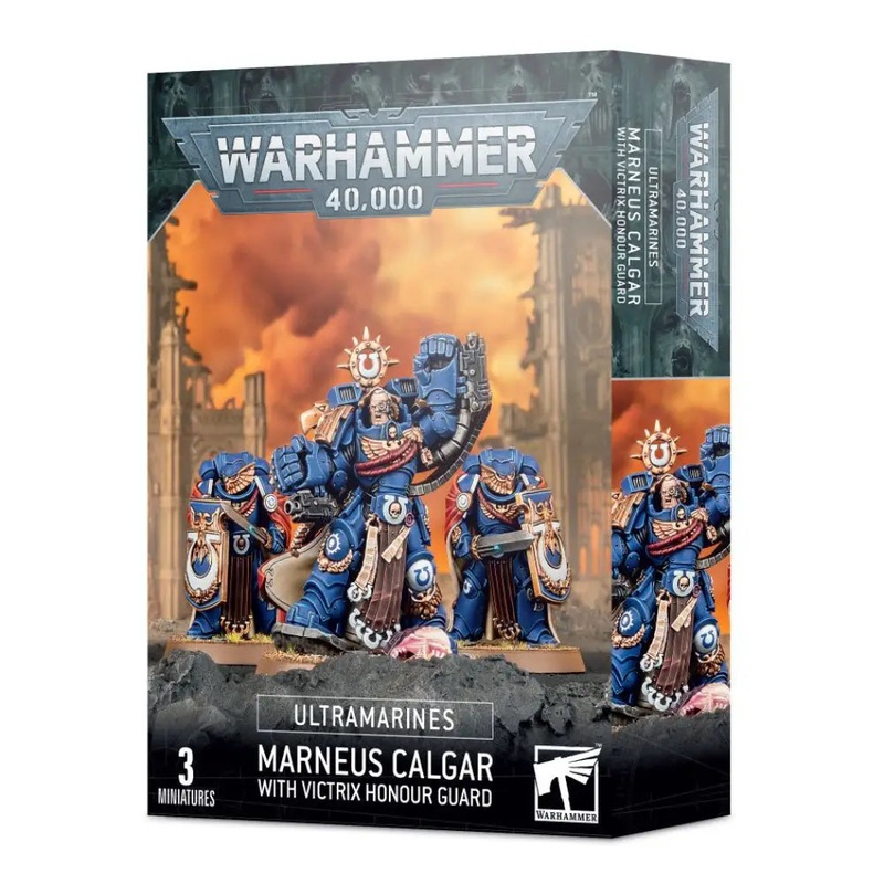 Warhammer 40,000 Ultramarines: Marneus Calgar with Victrix Honour Guard