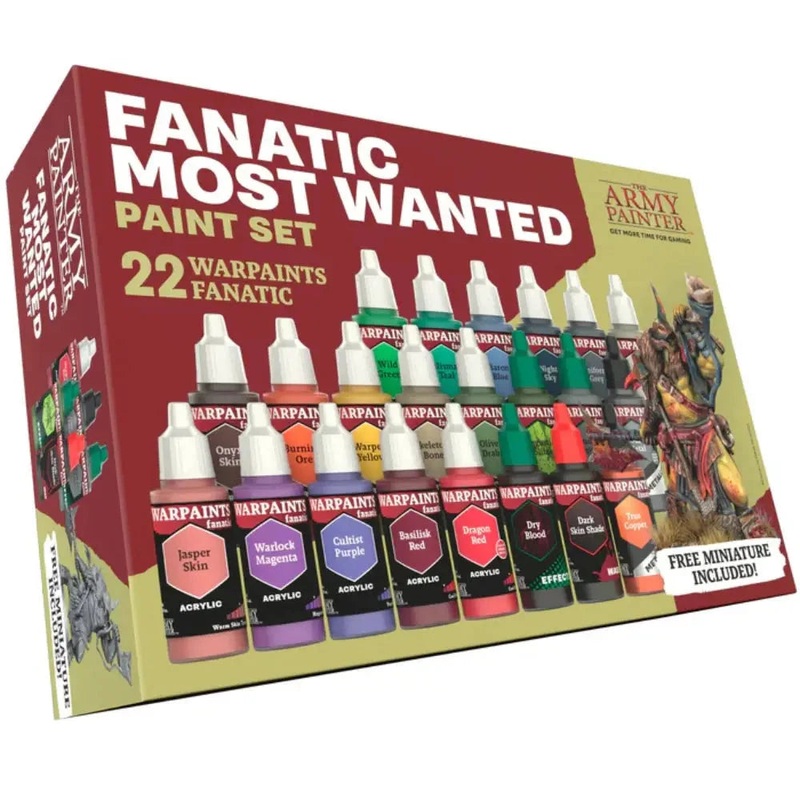 Army Painter Fanatic Warpaints Most Wanted Set