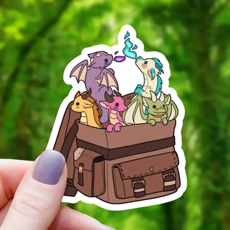 Bag of Dragons Sticker