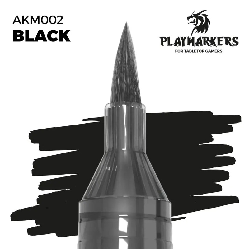 Playmarkers: Black Acrylic Gamers Paint