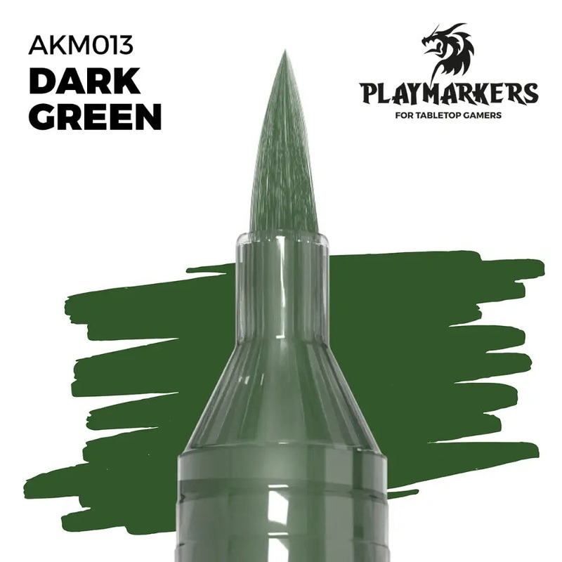 Playmarkers: Dark Green Acrylic Gamers Paint