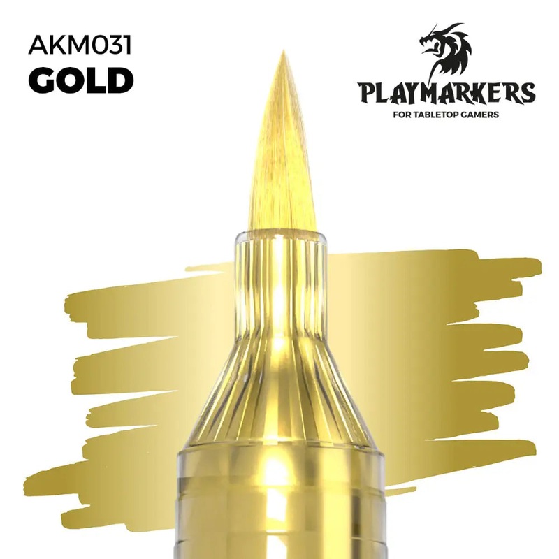 Playmarkers: Gold Acrylic Gamers Paint