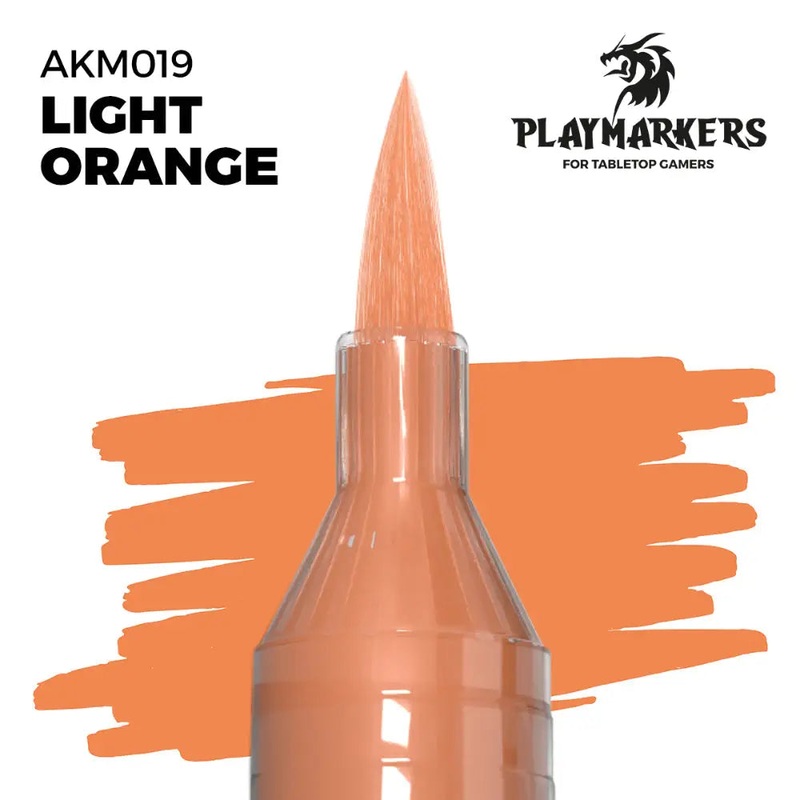 Playmarkers: Light Orange Acrylic Gamers Paint
