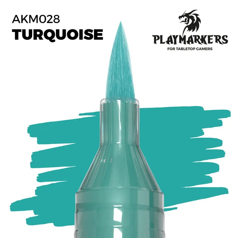 Playmarkers: Turquoise Acrylic Gamers Paint