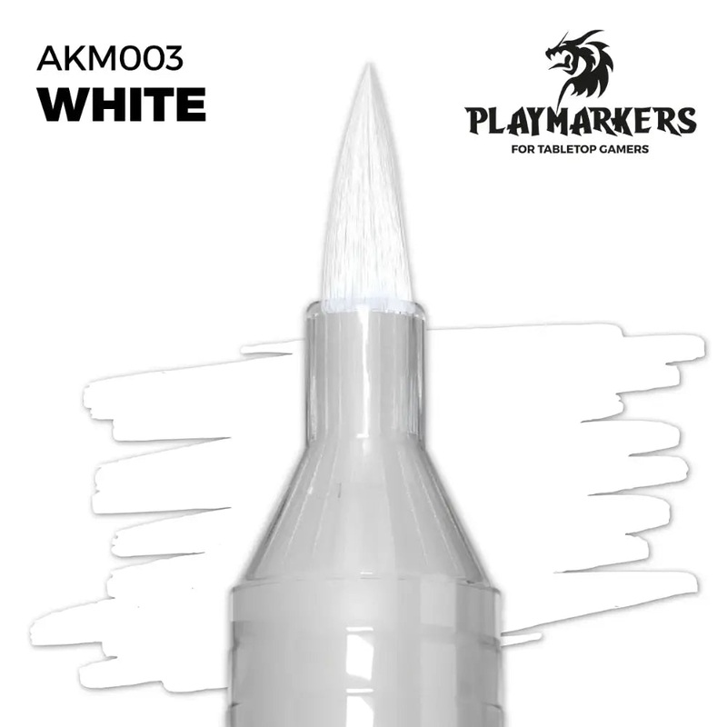 Playmarkers: White Acrylic Gamers Paint