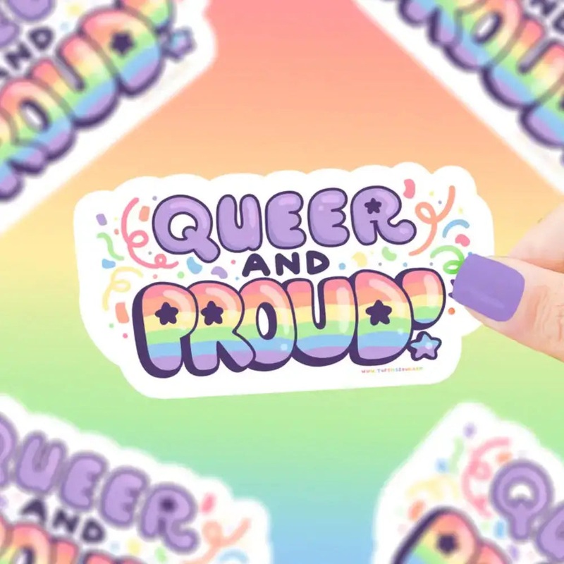 Queer and Proud Sticker