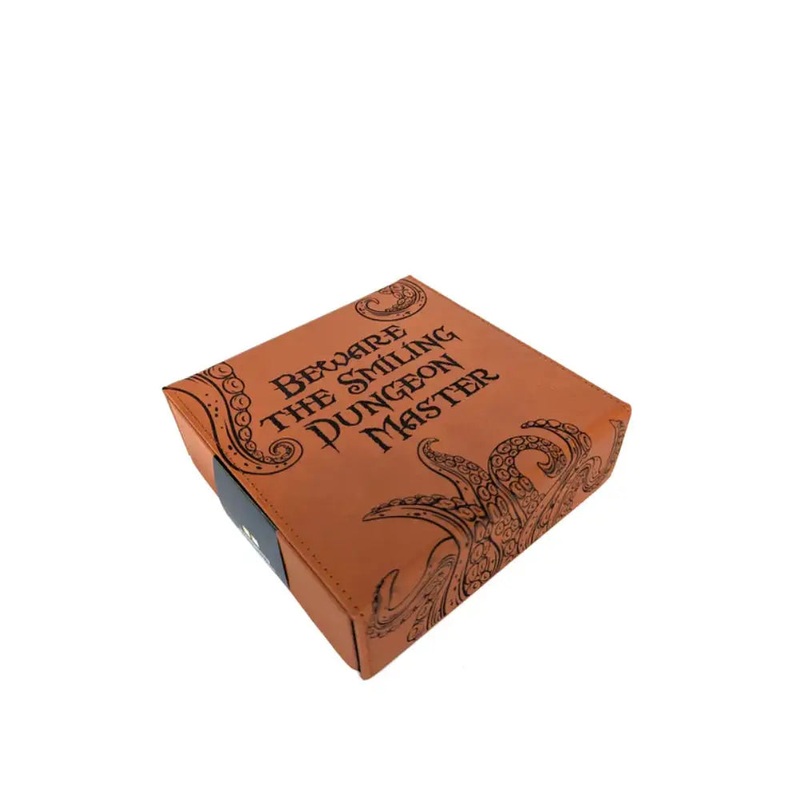 Beware the Smiling DM - Vegan Leather Dice Box