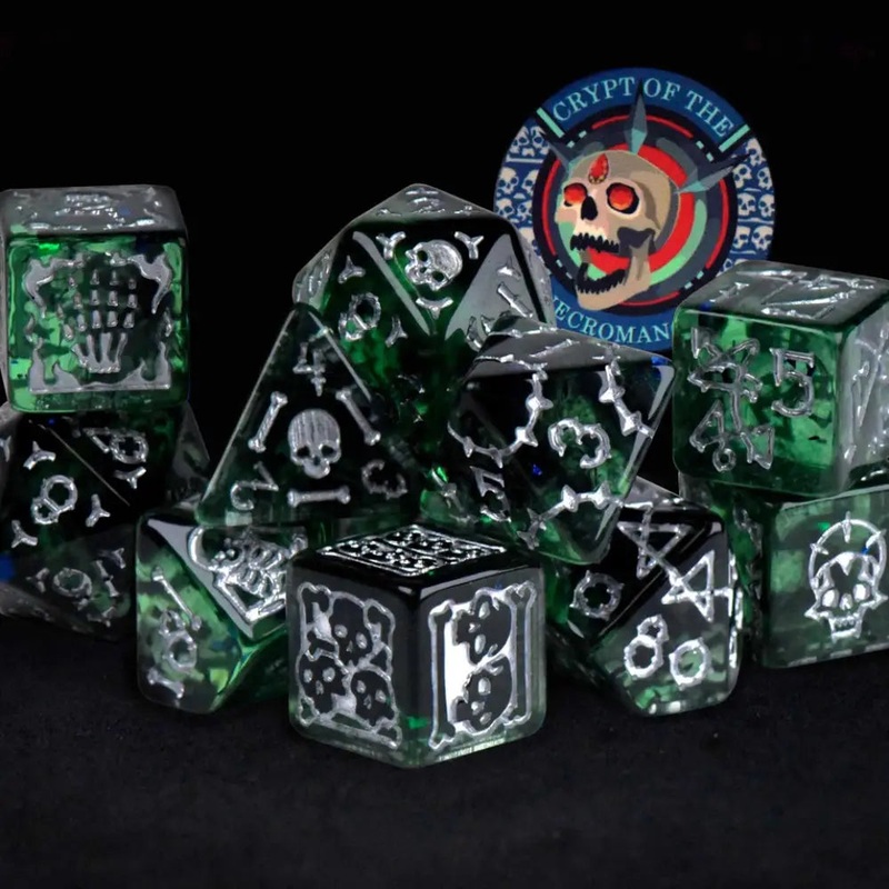 Crypt of the Necromancer Polyhedral (D&D) Dice Set (11)